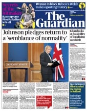 The Guardian () Newspaper Front Page for 6 April 2021