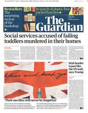 The Guardian () Newspaper Front Page for 6 June 2019