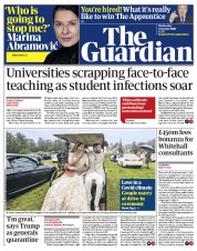 The Guardian () Newspaper Front Page for 7 October 2020