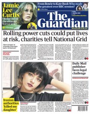 The Guardian () Newspaper Front Page for 7 October 2022
