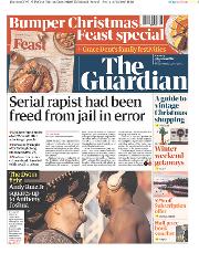 The Guardian () Newspaper Front Page for 7 December 2019
