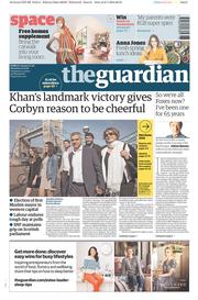The Guardian () Newspaper Front Page for 7 May 2016