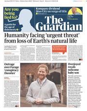 The Guardian () Newspaper Front Page for 7 May 2019