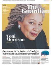 The Guardian () Newspaper Front Page for 7 August 2019