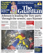 The Guardian () Newspaper Front Page for 9 November 2021