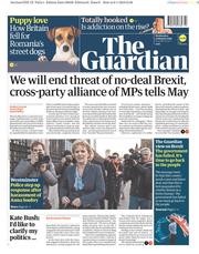 The Guardian () Newspaper Front Page for 9 January 2019