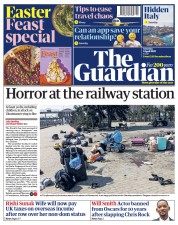 The Guardian () Newspaper Front Page for 9 April 2022