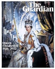 The Guardian () Newspaper Front Page for 9 September 2022