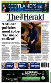 The Herald () Newspaper Front Page for 11 February 2022
