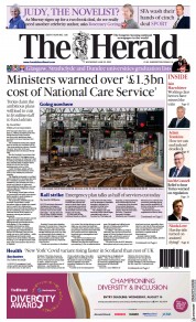 The Herald () Newspaper Front Page for 22 June 2022
