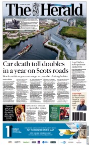 The Herald () Newspaper Front Page for 25 May 2023