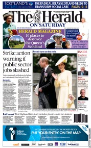The Herald () Newspaper Front Page for 4 June 2022