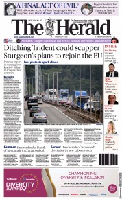 The Herald () Newspaper Front Page for 5 July 2022