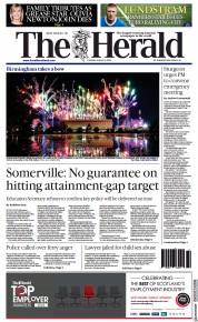 The Herald () Newspaper Front Page for 9 August 2022