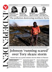 The Independent () Newspaper Front Page for 10 November 2021