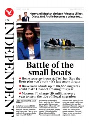 The Independent () Newspaper Front Page for 10 March 2023