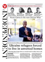 The Independent () Newspaper Front Page for 10 May 2022