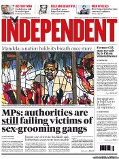 The Independent () Newspaper Front Page for 10 June 2013