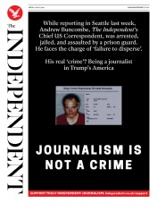 The Independent () Newspaper Front Page for 10 July 2020