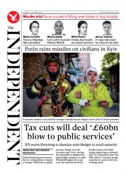 The Independent () Newspaper Front Page for 11 October 2022