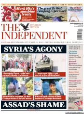 The Independent () Newspaper Front Page for 11 June 2011