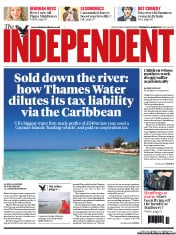 The Independent () Newspaper Front Page for 11 June 2013