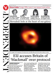 The Independent () Newspaper Front Page for 14 May 2022