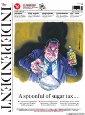 The Independent () Newspaper Front Page for 17 March 2016