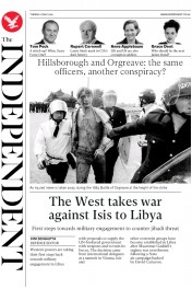 The Independent () Newspaper Front Page for 17 May 2016