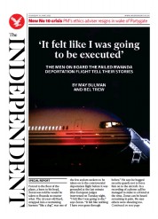 The Independent () Newspaper Front Page for 17 June 2022