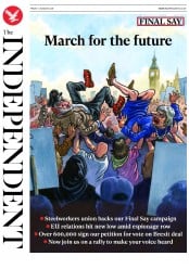 The Independent () Newspaper Front Page for 17 August 2018