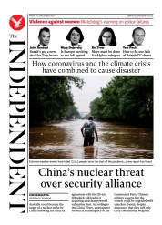 The Independent () Newspaper Front Page for 17 September 2021