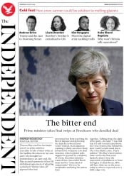 The Independent () Newspaper Front Page for 18 July 2019