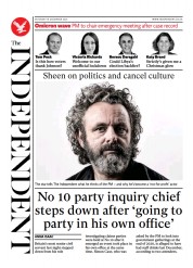 The Independent () Newspaper Front Page for 19 December 2021