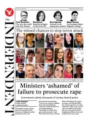The Independent () Newspaper Front Page for 19 June 2021