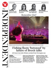 The Independent () Newspaper Front Page for 1 May 2021