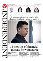The Independent () Newspaper Front Page for 21 November 2021