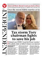 The Independent () Newspaper Front Page for 22 January 2023