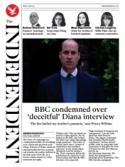 The Independent () Newspaper Front Page for 22 May 2021