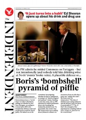 The Independent () Newspaper Front Page for 23 March 2023
