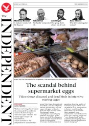 The Independent () Newspaper Front Page for 24 October 2016