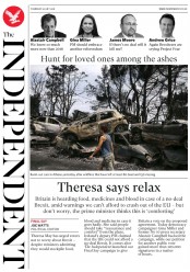 The Independent () Newspaper Front Page for 26 July 2018
