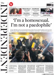 The Independent () Newspaper Front Page for 26 August 2015