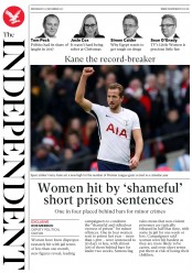 The Independent () Newspaper Front Page for 27 December 2017
