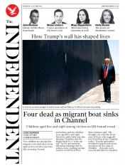 The Independent () Newspaper Front Page for 28 October 2020