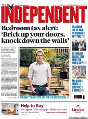 The Independent () Newspaper Front Page for 28 March 2013