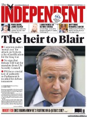 The Independent () Newspaper Front Page for 28 August 2013