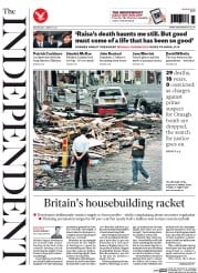 The Independent () Newspaper Front Page for 2 March 2016