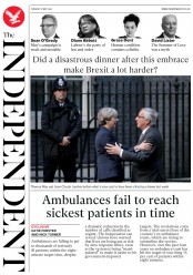 The Independent () Newspaper Front Page for 2 May 2017