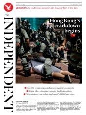 The Independent () Newspaper Front Page for 2 July 2020